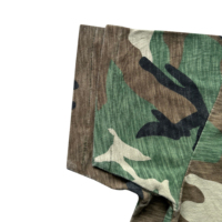 Nouvelle Tendance 2026 : T-shirt Camouflage Homme Streetwear en Coton Texturé Col Rond Manches Courtes – Logo Personnalisé Marque Privée
