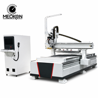 Routeur CNC pour le bois avec changeur d'outils automatique, machine de gravure, de découpe et de sculpture pour le travail du bois, équipement pour meubles et armoires