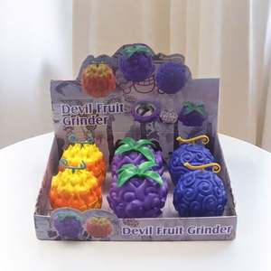 Figurine d'action d'anime One Piece, Fruit du démon, moulin à tabac magnétique à 3 couches en PVC et zinc - Product Image 5
