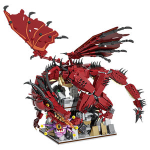 <span class=keywords><strong>Serie</strong></span> creativa, adorno de mazmorras y dragones, bloques de construcción, montaje de modelo Halcón Milenario, juguetes, juego de regalo - Product Image 1