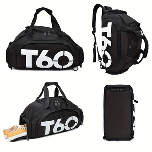 Borsa Sportiva <span class=keywords><strong>Impermeabile</strong></span> di Lusso per Uomo e Donna, Chiusura con Cerniera, Design con Lettere, per Yoga, Attività all'Aperto, Calcio, Nuoto e Viaggi - Product Image 5