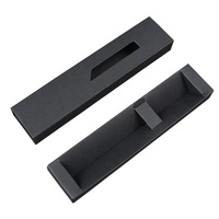 Boîtes à stylos noires personnalisées Boîte à stylos de présentation Boîte cadeau d'emballage en papier pour étui à stylos