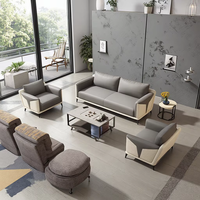 Canapé en cuir de luxe moderne Nouveau design Grande taille Confort Simple Canapé italien de luxe Meubles