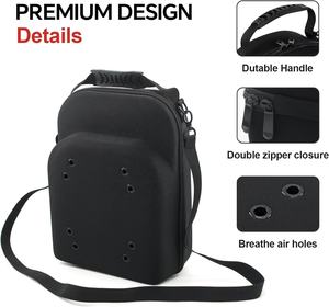 EVA <span class=keywords><strong>6</strong></span> adet beyzbol şapkası seyahat taşıma çantası spor şapka organizatör beyzbol şapkası taşıyıcı vaka omuzdan askili çanta-Case sadece - Product Image 5