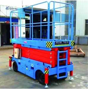 Elevador de Tijera Móvil para Construcción (Altura Máxima 4m) con Cable, Nuevo Equipo de Elevación Metálico - Product Image 4