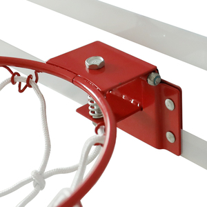 Canestro da <span class=keywords><strong>Basket</strong></span> Portatile in Acciaio per Esterni con Tabellone Regolabile in Vetro Temperato - Product Image 3