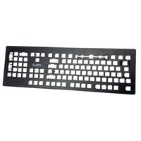 Clavier mécanique CNC multicolore anodisé sur mesure, base en aluminium, claviers CNC pour boîtier, prototypage rapide, métal, cuivre, aluminium