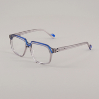 Gafas Finewell de Moda Retro Cuadradas con Montura Óptica TR90 y Patillas de CP, Lentes con Bloqueo de Luz Azul, Personalizables con Logotipo, para Hombre y Mujer
