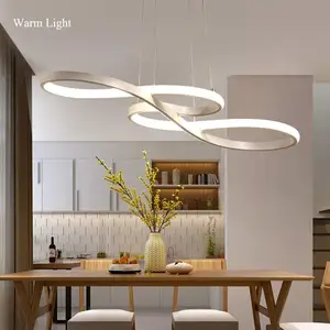 Lámpara colgante de techo nórdica para comedor, luces LED modernas y creativas para salón, nuevo diseño