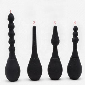 Ducha anal con bombilla de enema de flujo limpio de 4 tamaños para limpieza - Product Image 3