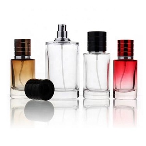 Hot 30ml <b>50ml</b> 100ml Round Cylinder Perfume <b>Bottle</b> Glass Empty Perfume <b>Bottle</b> With Box Customized Logo - Product Image 4