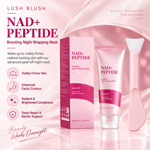 Masque de nuit peel-off au peptide NAD+ pour raffermir et éclaircir le teint – Soin du visage et de la peau de nuit - Product Image 1