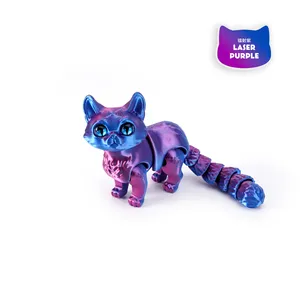 Giá rẻ và chất lượng cao <span class=keywords><strong>3D</strong></span> in dễ thương và đáng yêu mèo bức tượng nhỏ, mô hình, và đồ chơi mô phỏng - Product Image 6