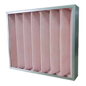 Filtre à air moyen qualifié F7 pour système de climatisation, filtre à sac en état neuf pour climatiseur, respectueux de l'environnement - Product Image 2
