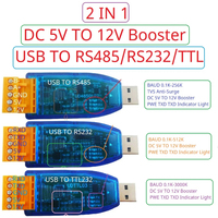 (bsc) UD23202 USB Ke RS 2 IN 1 5V KE 12V TTL UART Converter WIN11 LINUX ESP8266 48501 TLL03