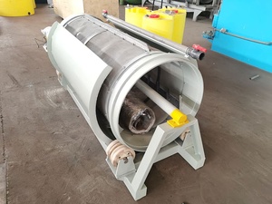 Industrielle Aquakultur Selbst reinigender Mikro-Rotations trommel filter Fisch wasser brunnen Wasserfilter ung Recycling Abwasser reinigung - Product Image 4