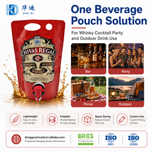 Directo de Fábrica: Bolsas Bag-in-Box de 5L, 10L, 20L con Grifo Dispensador y Lámina de Aluminio para Café Frío, Vino Personalizado para Compradores de Marca Privada - Product Image 2