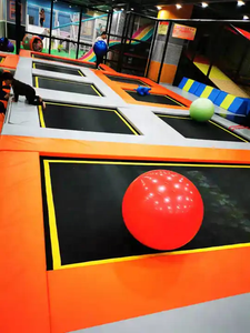 Équipement de parc d'attractions intérieur commercial de haute qualité, trampoline de <span class=keywords><strong>gymnastique</strong></span> personnalisé en plein air, certifié CE, 100-500 kg - Product Image 4