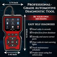 Escáner OBD2 Profesional V519 2026, Lector de Códigos CAN, Biblioteca DTC, Comprobación de Luz de Advertencia del Motor, Prueba de Emisiones, 1 Año de Garantía
