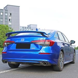 Welta Nouvelle Aileron de coffre arrière de voiture, pièce de modification de pare-chocs, attelage de remorquage, en plastique ABS+PP, à fixer par boulons, pour 11e génération - Product Image 6