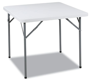 Venta al por mayor al aire libre camping y picnic mesa plegable de plástico mesa cuadrada interior hogar cocina cena mesa cuadrada plegable - Product Image 1