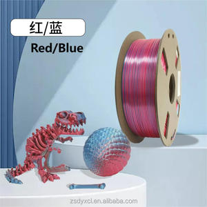 เส้นพลาสติกสำหรับเครื่องพิมพ์ 3 มิติ Diyin PLA / เส้นพลาสติกผสมไหม 3 สี เป็นมิตรกับสิ่งแวดล้อม ใช้ได้กับเครื่องพิมพ์แบบ FDM ความยาว 330 เมตร พิมพ์ได้เรียบเนียน ใช้งานได้หลากหลาย - Product Image 5