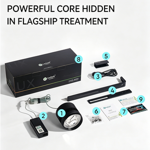 Lampe <span class=keywords><strong>LED</strong></span> pour <span class=keywords><strong>aquarium</strong></span> Ledesk RX Full Spectrum Mahseer Garra, pour <span class=keywords><strong>aquarium</strong></span> de rivière naturelle, favorisant la croissance des <span class=keywords><strong>algues</strong></span>, améliorant la couleur, avec contrôle par minuterie - Product Image 5
