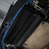Plaque de protection en aluminium pour refroidisseur d'huile moteur, résistante aux chocs et à la corrosion, pour F80 M3 F82 F83 M4 S55 2013-2016