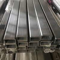 Vente directe d'usine Prix bas Tube en acier inoxydable 304 201 316 40x40 60x60 Tube carré pour matériaux de construction