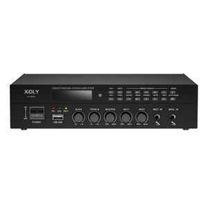 Xidly chất lượng tốt thoa kỹ thuật số Tuner khuếch đại thoa MP3 Mixer khuếch đại cho thương mại - Product Image 1