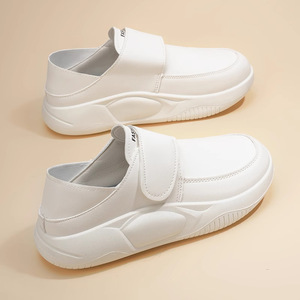 <span class=keywords><strong>Scarpe</strong></span> da Infermiera <span class=keywords><strong>Bianche</strong></span> per <span class=keywords><strong>Donna</strong></span>, Suola Morbida, Autunno Inverno, Vera Pelle, Antiscivolo, Leggere e Comode per Personale Medico - Product Image 1