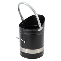 Seau domestique de luxe en métal de style européen, écologique, finition cuivre antique, capacité 3-6L, pour intérieur et extérieur