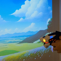 Système de jeu de tir mural intérieur avec pistolets laser infrarouges alimentés par batterie et effets sonores et lumineux