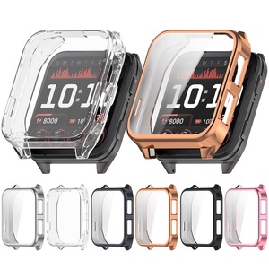 Accessoires de couverture de pare-chocs de coque de protection d'écran à couverture complète pour <span class=keywords><strong>Garmin</strong></span> <span class=keywords><strong>Venu</strong></span> X1 plaqué étui de protection de montre en TPU - Product Image 1