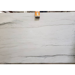 Losas de piedra de granito blanco Natural brasileño de Venta caliente Losa de cuarcita Mont Blanc para proyecto hotelero - Product Image 6