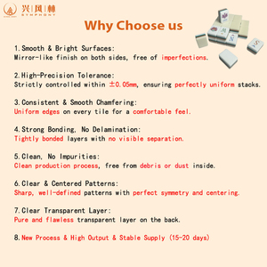 Usine personnalisée <span class=keywords><strong>Mahjong</strong></span> jeu amérique singapour japonais malaisie <span class=keywords><strong>Mahjong</strong></span> tuile cadeau artisanat pour Casino jeux de hasard - Product Image 3