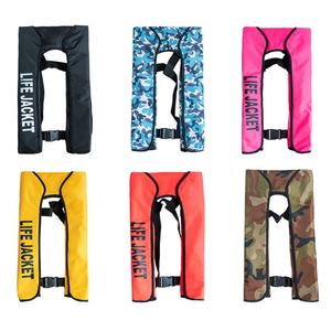 เสื้อชูชีพพองลมอัตโนมัติ/แบบแมนนวล 150N สำหรับกีฬาทางน้ำ ตกปลาในทะเล ความปลอดภัย การช่วยเหลือ - Product Image 5