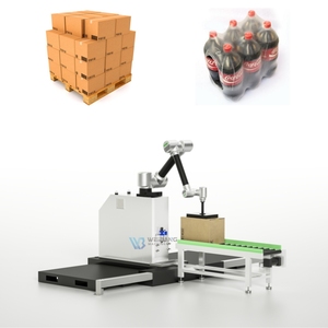 Sistemas de apilamiento automático completo Caja de cartón Caja Bolsa Máquina paletizadora Apilador paletizador automático - Product Image 5
