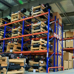Support de stockage durable réglable CE ISO9001 entrepôt métallique robuste rayonnage à palettes standard UE - Product Image 2