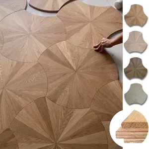 ดูไบห้องพักโรงแรม Marquetry วอลนัทพื้นไม้เนื้อแข็งสำหรับวิลล่าปาร์เก้พื้นไม้วิศวกรรมหรูหราพื้นไม้เนื้อแข็ง