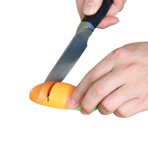 Afilador de Cuchillos en Forma de Zanahoria, de Acero Inoxidable, con Múltiples Granos, para Limpieza Manual, Solo se Lava a Mano - Product Image 2