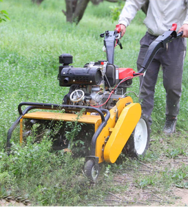 Cultivateur rotatif autopropulsé diesel à quatre roues motrices personnalisé outil cultivateur de jardin cultivateur remorquage - Product Image 2