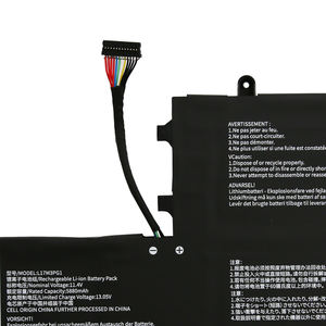 Batería de Repuesto para Portátil L17M3PG1 de 67Wh para Y7000/P Y530 L17C3PG2, Recargable de Iones de Litio, Negra, Polímero de Grado A - Product Image 4