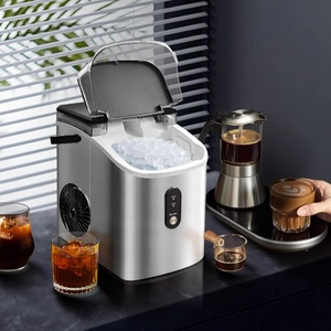 Comercial automático autolimpieza <span class=keywords><strong>Mini</strong></span> portátil 1.2L Quick <span class=keywords><strong>Ice</strong></span> <span class=keywords><strong>Cube</strong></span> Making <span class=keywords><strong>Maker</strong></span> Countertop Machine para el hogar - Product Image 2