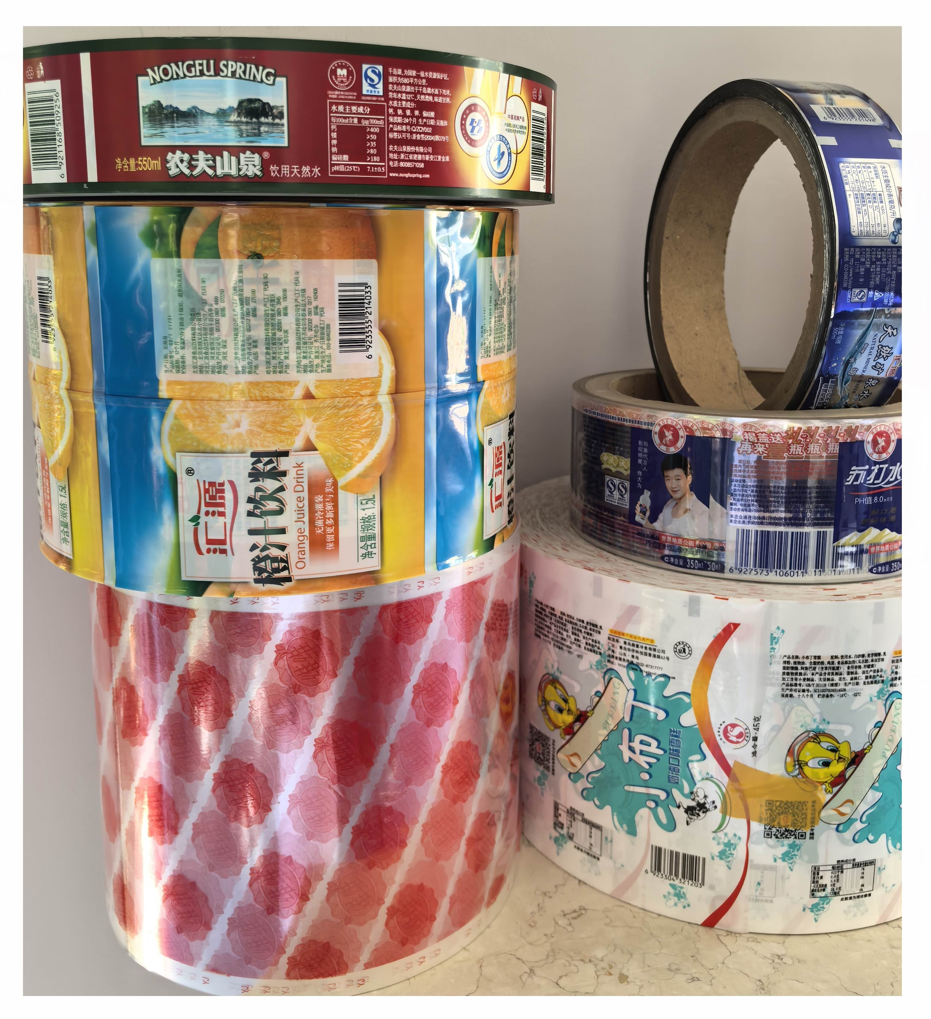 BOPP Laminated Plastic Film Printing for Food Packaging and Label