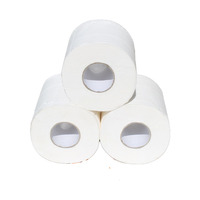 Vente en gros de papier hygiénique souple personnalisé 100% pâte de bois vierge gaufré fort 2ply 3ply 4ply rouleaux de mouchoirs en papier à usage domestique
