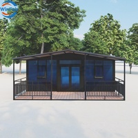 WinFair Japon Prix Qualité Préfabriqué Pliant Mobile Modulaire Petit Conteneur Extensible Maison De Luxe 40Ft Avec Salle De Bains
