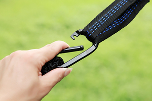 Oem Odm-Hamacs de voyage portables et légers en nylon avec filet de lit, sac de rangement pour sangles d'arbre, pour la randonnée en plein air, la plage et le jardin. - Product Image 5