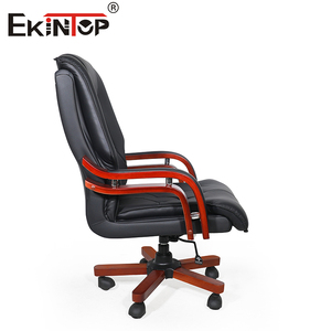 Sinonis Heavy Duty Thick Padded Leather Office Chair Ergonomic High Back Managerial <b>Desk</b> Chair Swivel Boss Chair - Product Image 3
