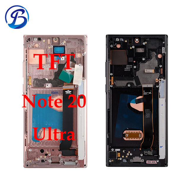 Replacement Part Original Super AMOLED TFT Touch Screen Frame Original Display for samsung Galaxy Note 20 Ultra 5G Lcd SM-N986B